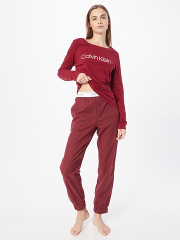 Calvin Klein Underwear Pyjama in Rot: predná strana