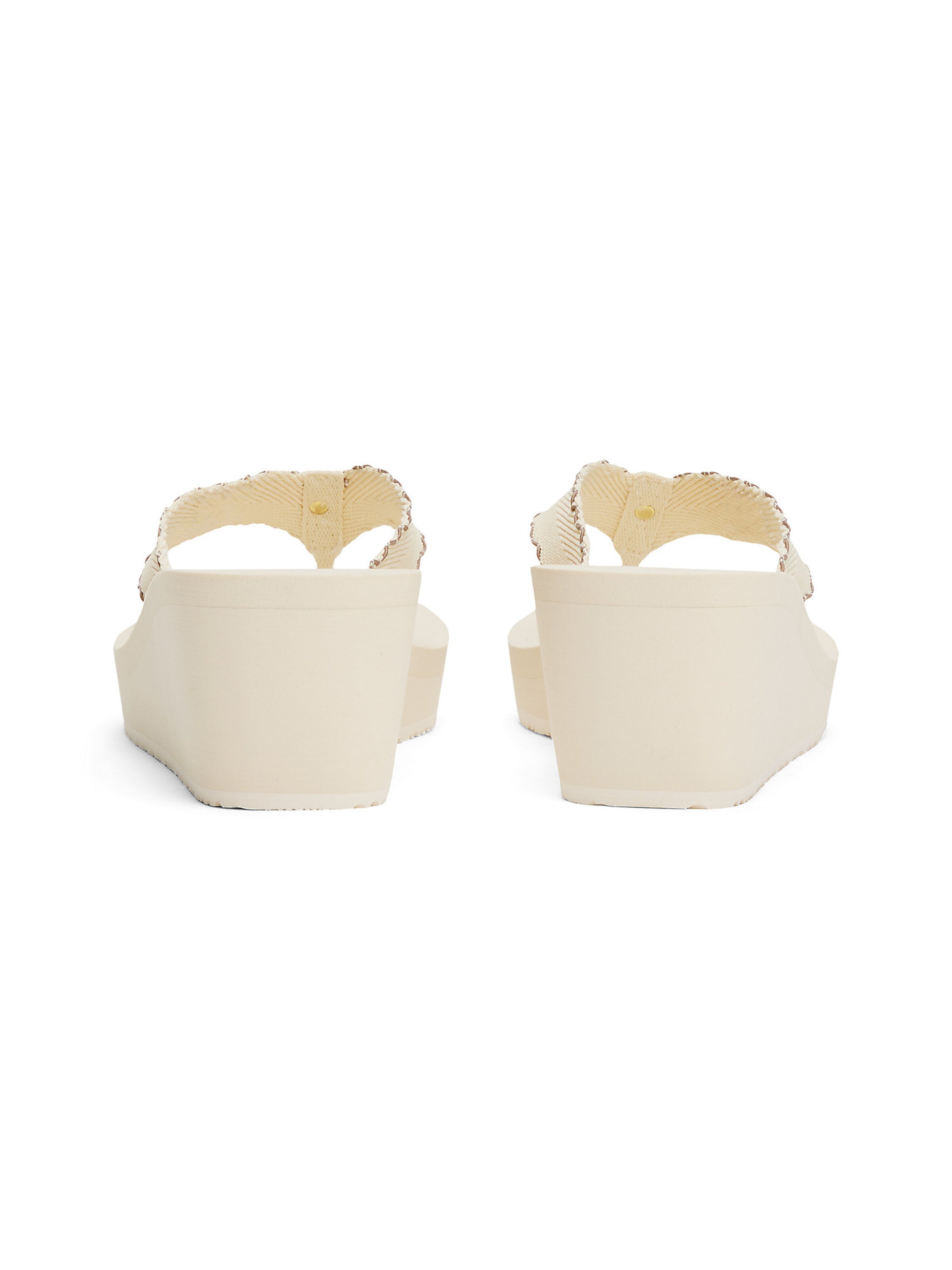 TOMMY HILFIGER Zehentrenner in Beige