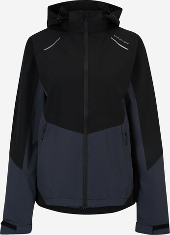 ENDURANCE Athletic Jacket 'Varberg' in Black: front