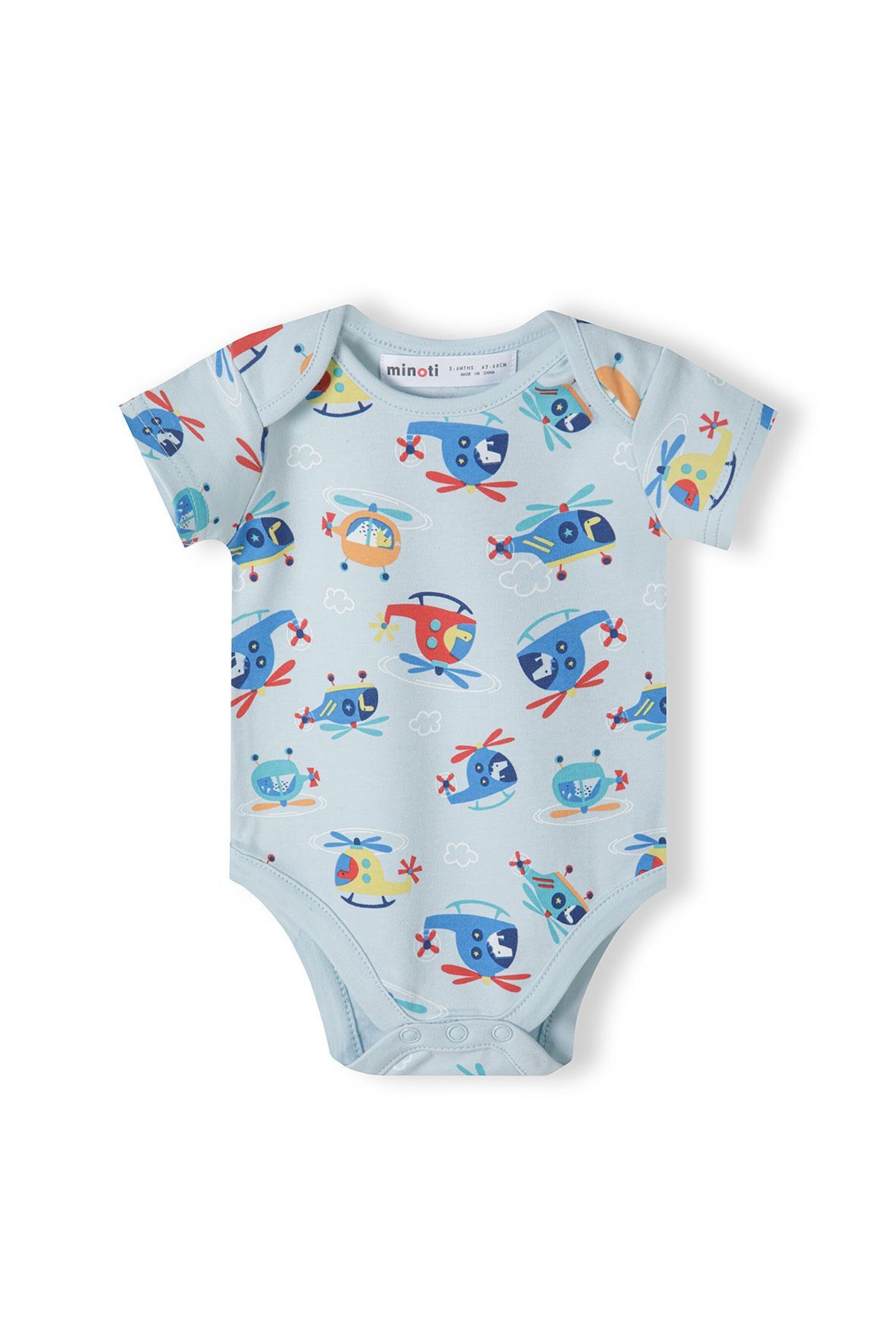 Barboteuse / body MINOTI en bleu