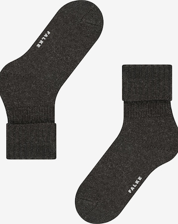 FALKE Socken 'Striggings Rib' in Grau: Vorderseite