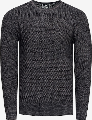 Rusty Neal Trui 'Knitwear' in Blauw: voorkant