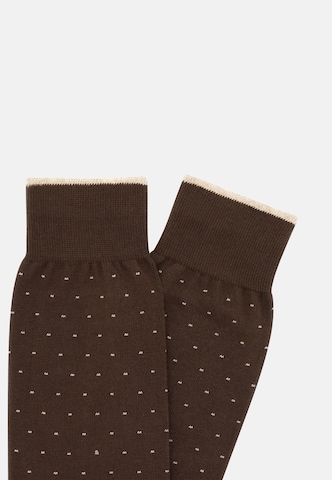 Chaussettes Boggi Milano en marron