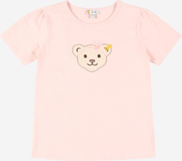 T-Shirt Steiff Collection en rose : devant