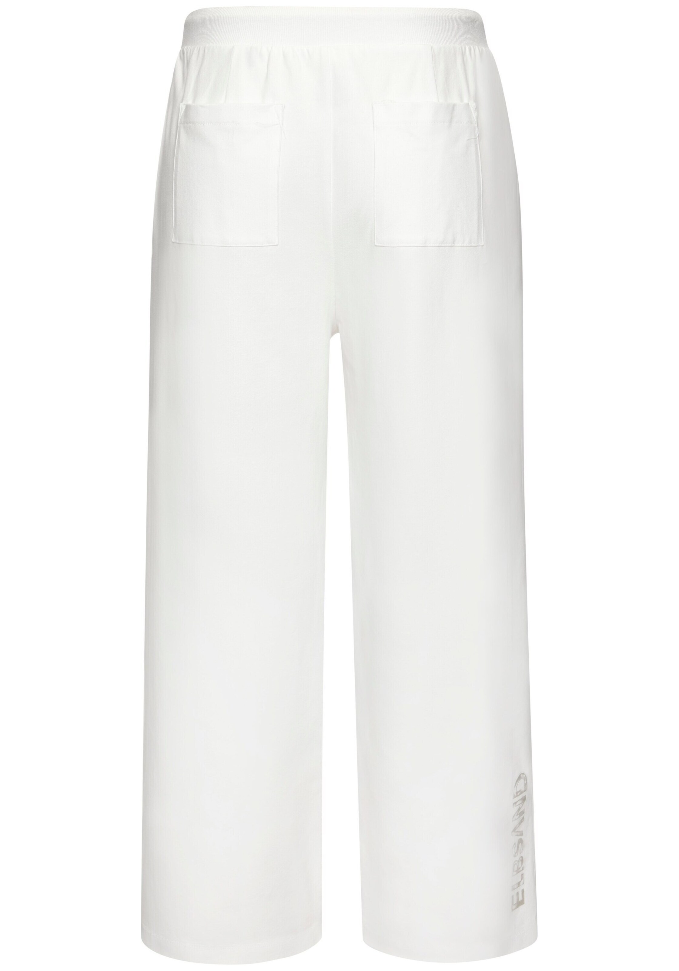 Loosefit Pantalon Elbsand en blanc