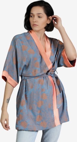 inna Kimono 'Bali' in Blau: Vorderseite