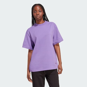 ADIDAS BY STELLA MCCARTNEY Koszulka funkcyjna w kolorze fioletowy: przód