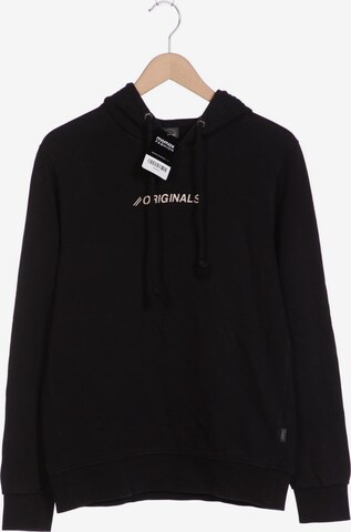 JACK & JONES Sweatshirt & Zip-Up Hoodie in S in Black: front