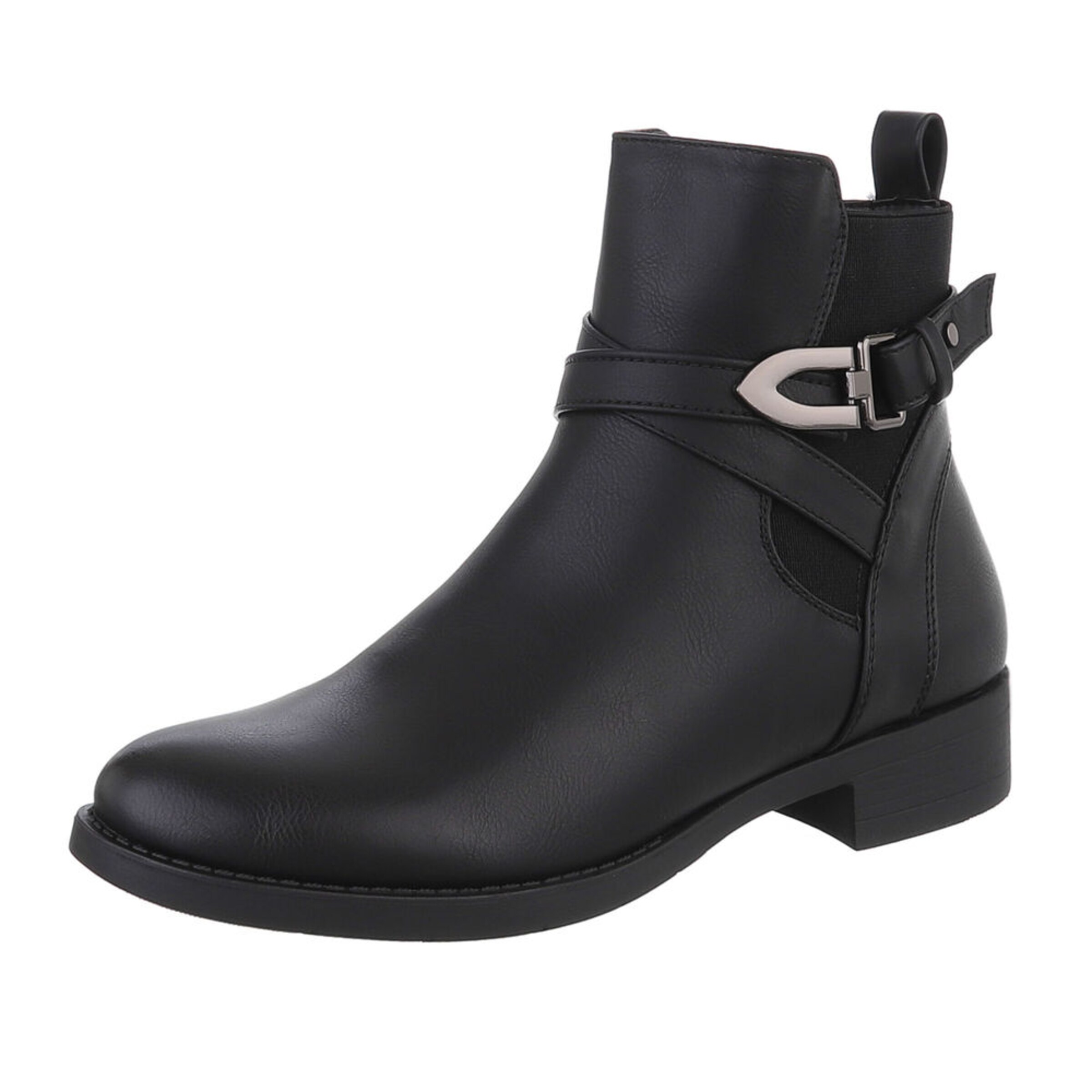 Ital-Design Ankle Boots in Schwarz ABOUT YOU