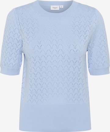 SAINT TROPEZ Pullover in Blau: Vorderseite