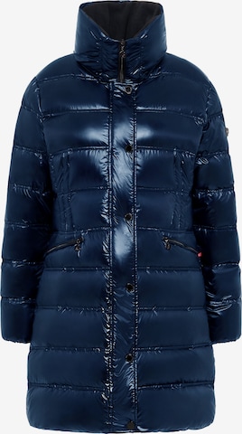 Frieda & Freddies NY Wintermantel in Blau: Vorderseite