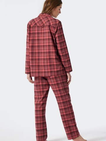 SCHIESSER Pyjama in Rot