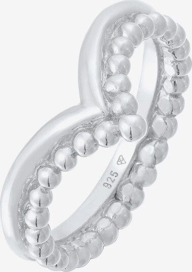 ELLI Ring Boho in silber, Produktansicht