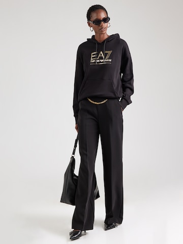 Felpa di EA7 Emporio Armani in nero