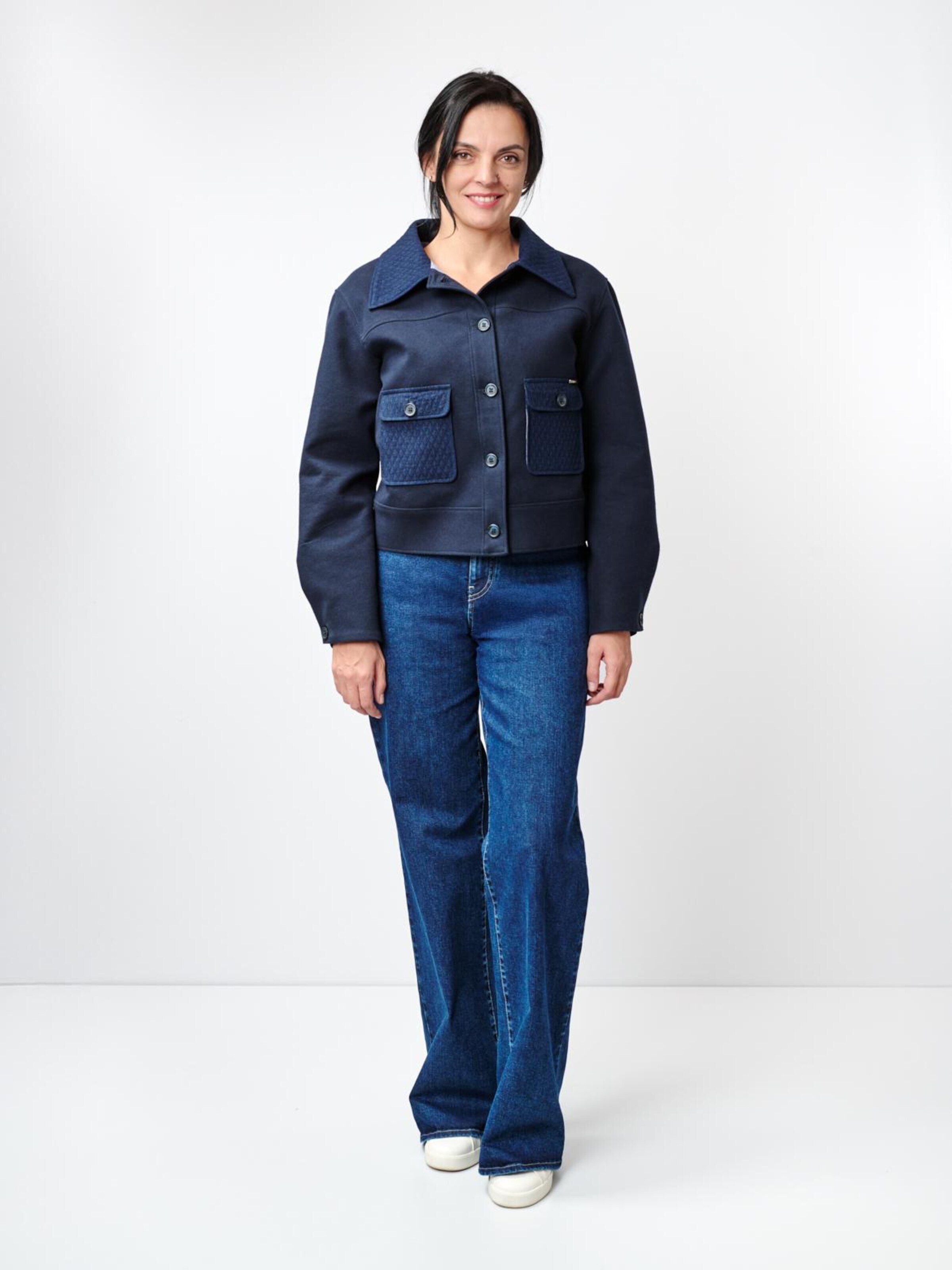 Blazer 'Katie 8677' di W. Wegener in blu