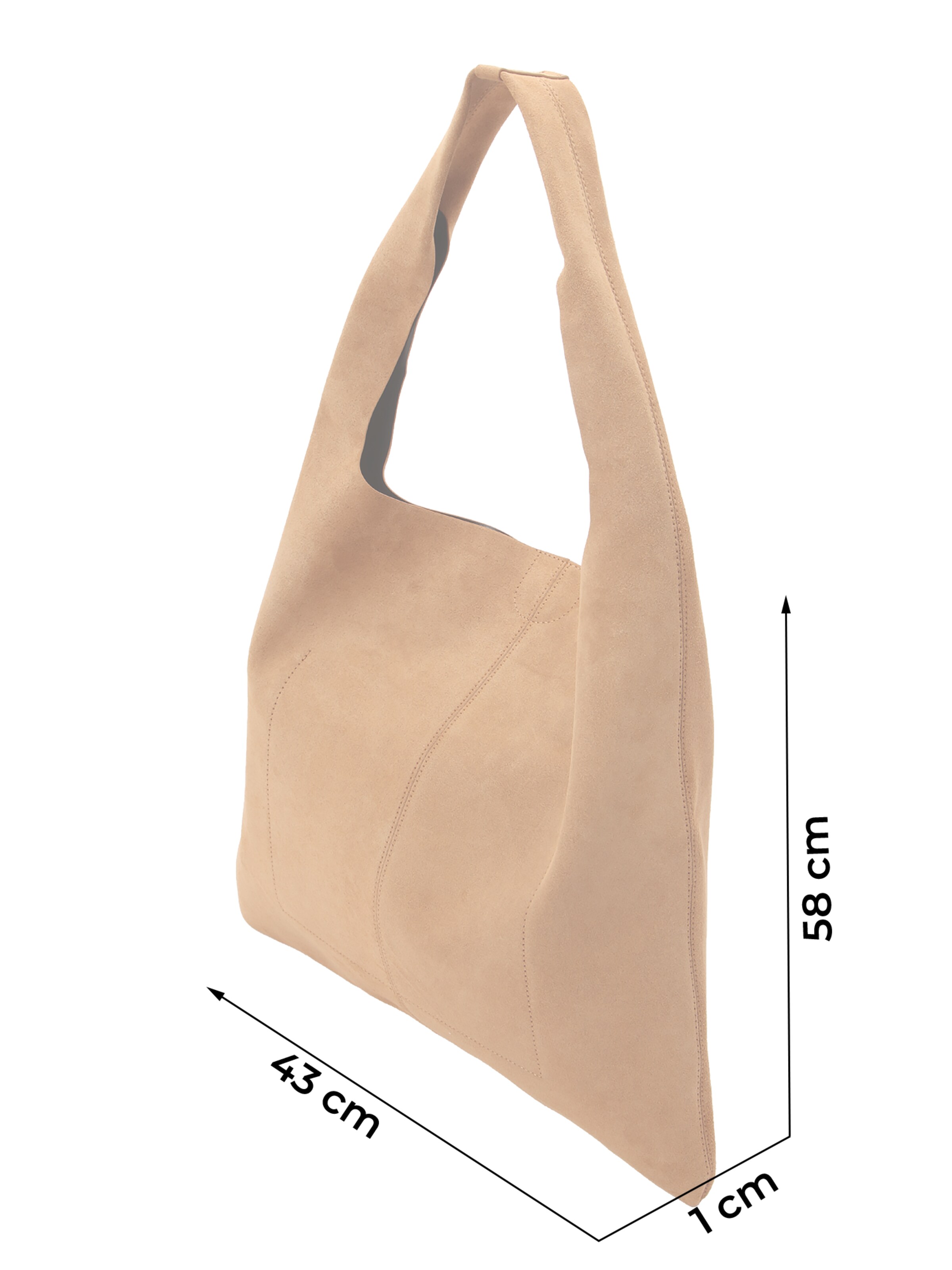 Borsa a spalla di PATRIZIA PEPE in beige