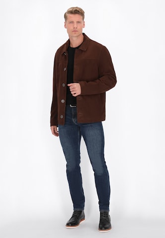 DreiMaster Vintage - Chaqueta de entretiempo en marrón