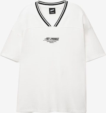 Pull&BearMajica - bijela boja: prednji dio