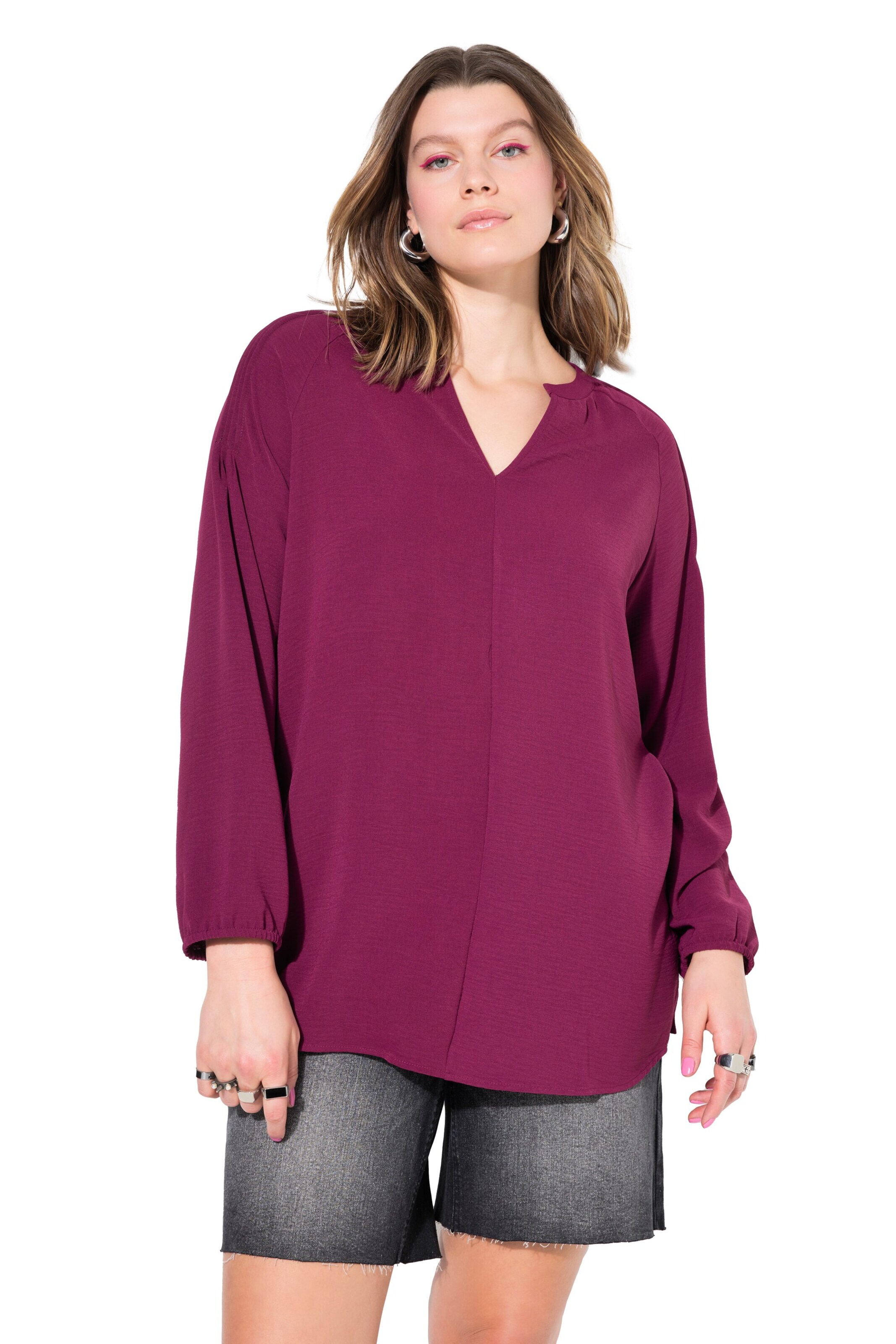 Studio Untold Tunika in Rot: Vorderseite