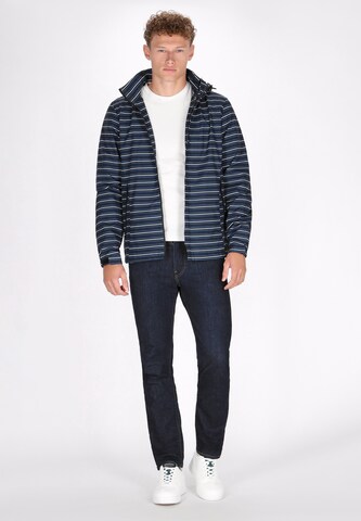 Mo ATHLSR - Chaqueta de entretiempo en azul: frente