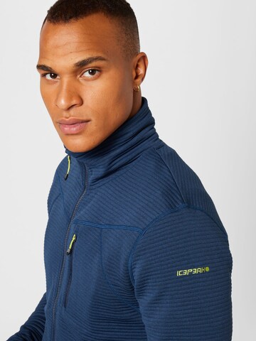 ICEPEAK - Chaqueta polar funcional 'BERTHOLD' en azul