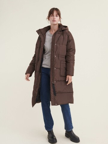 basic apparel Winter Coat 'Dagmar' in Brown