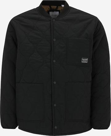 juoda Jack & Jones Plus Demisezoninė striukė 'JJHERO': priekis