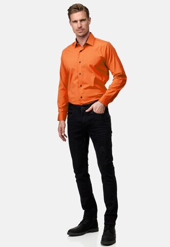 Rusty Neal Regular fit Overhemd in Oranje