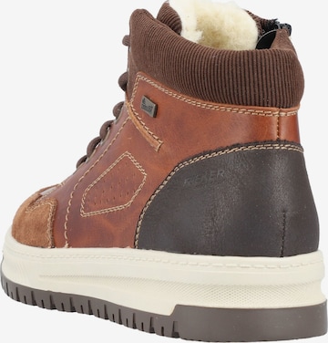 Rieker Lace-Up Boots in Brown