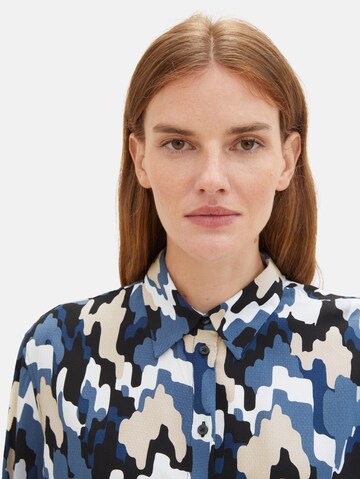 TOM TAILOR Blouse in Mixed colours