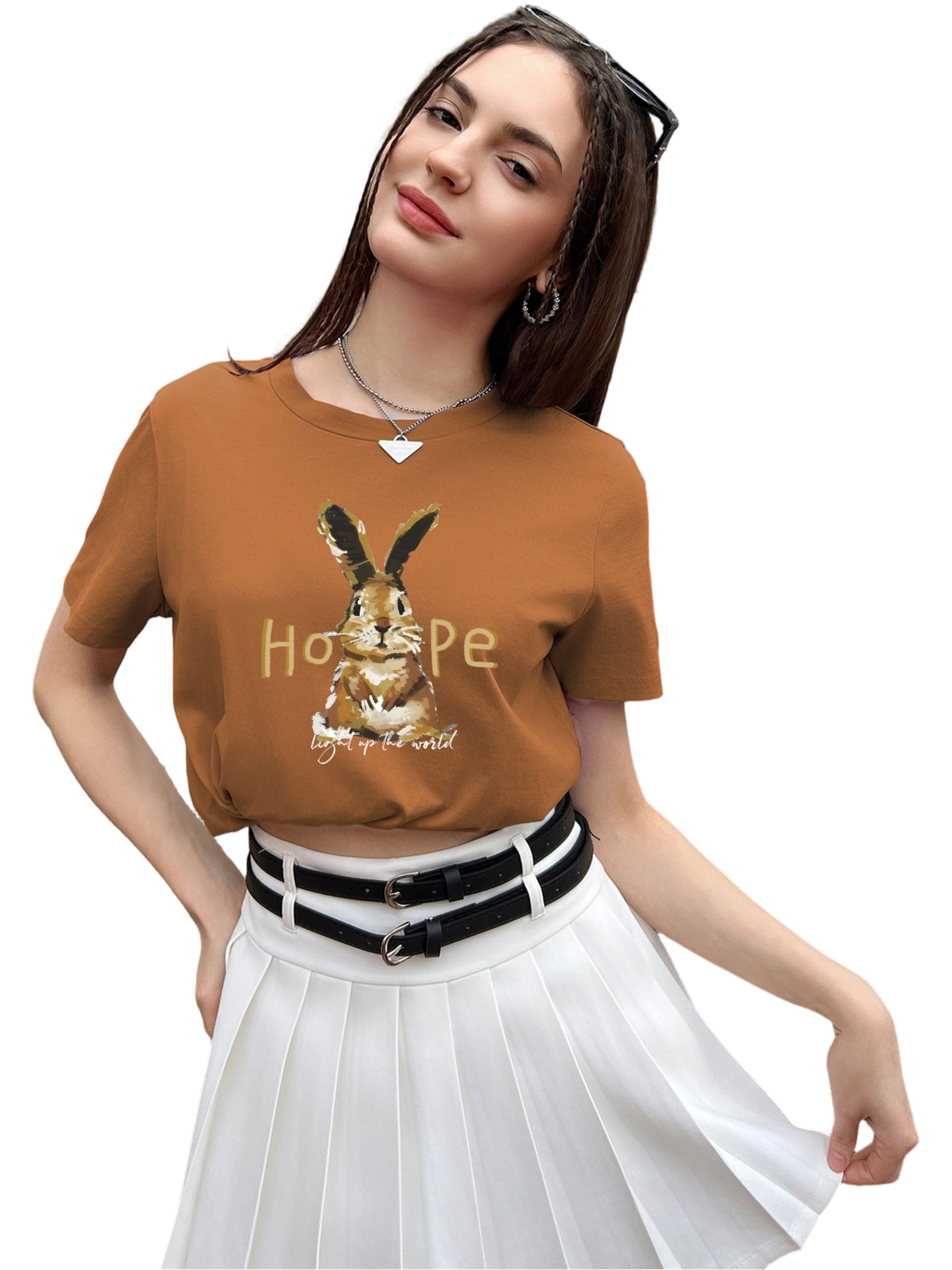 GORHEY Shirt‌‌‌‌‌ in Orange: Vorderseite