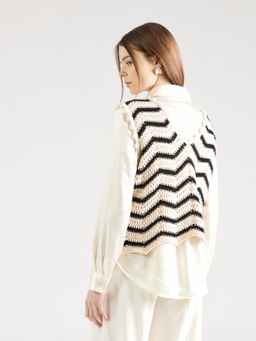modström - Top de punto 'Cary' en beige