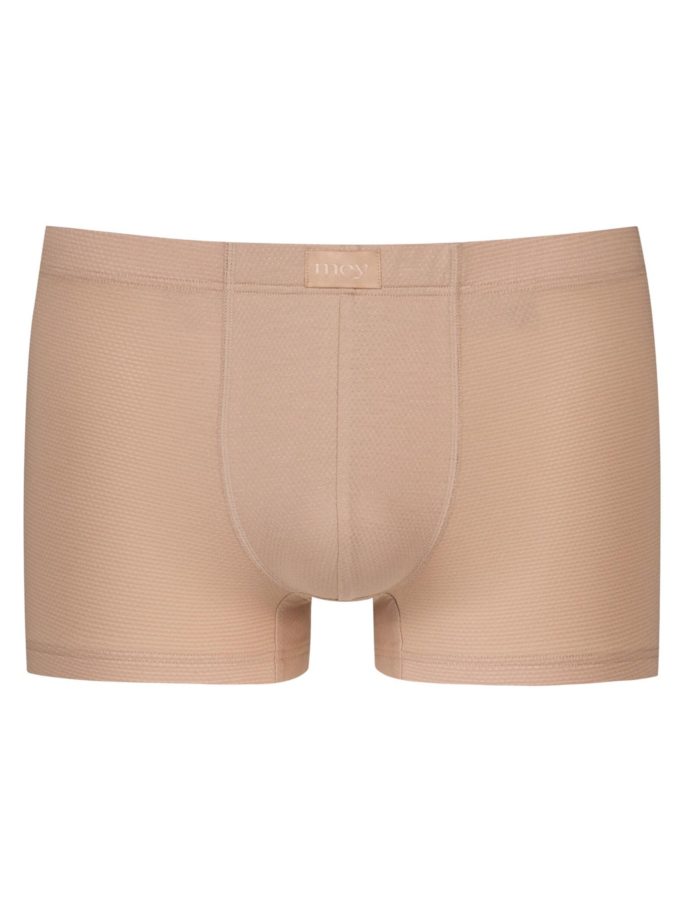 Mey Boxer shorts 'Dry Cotton Breeze' in Beige: front