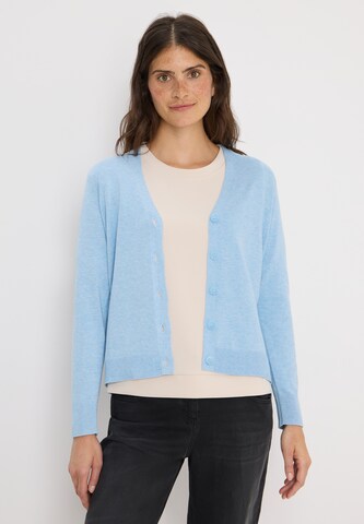 CECIL Knit Cardigan in Blue: front