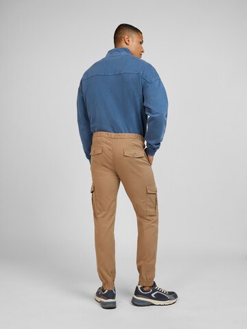 Pittman Tapered Cargo Pants 'Darius' in Beige