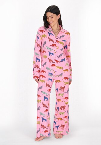 faina - Pijama en rosa: frente