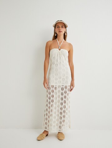 Koton Knit dress in White: front