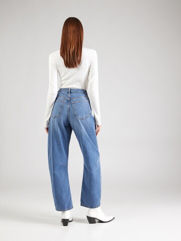 TOPSHOP Loosefit Džíny – modrá