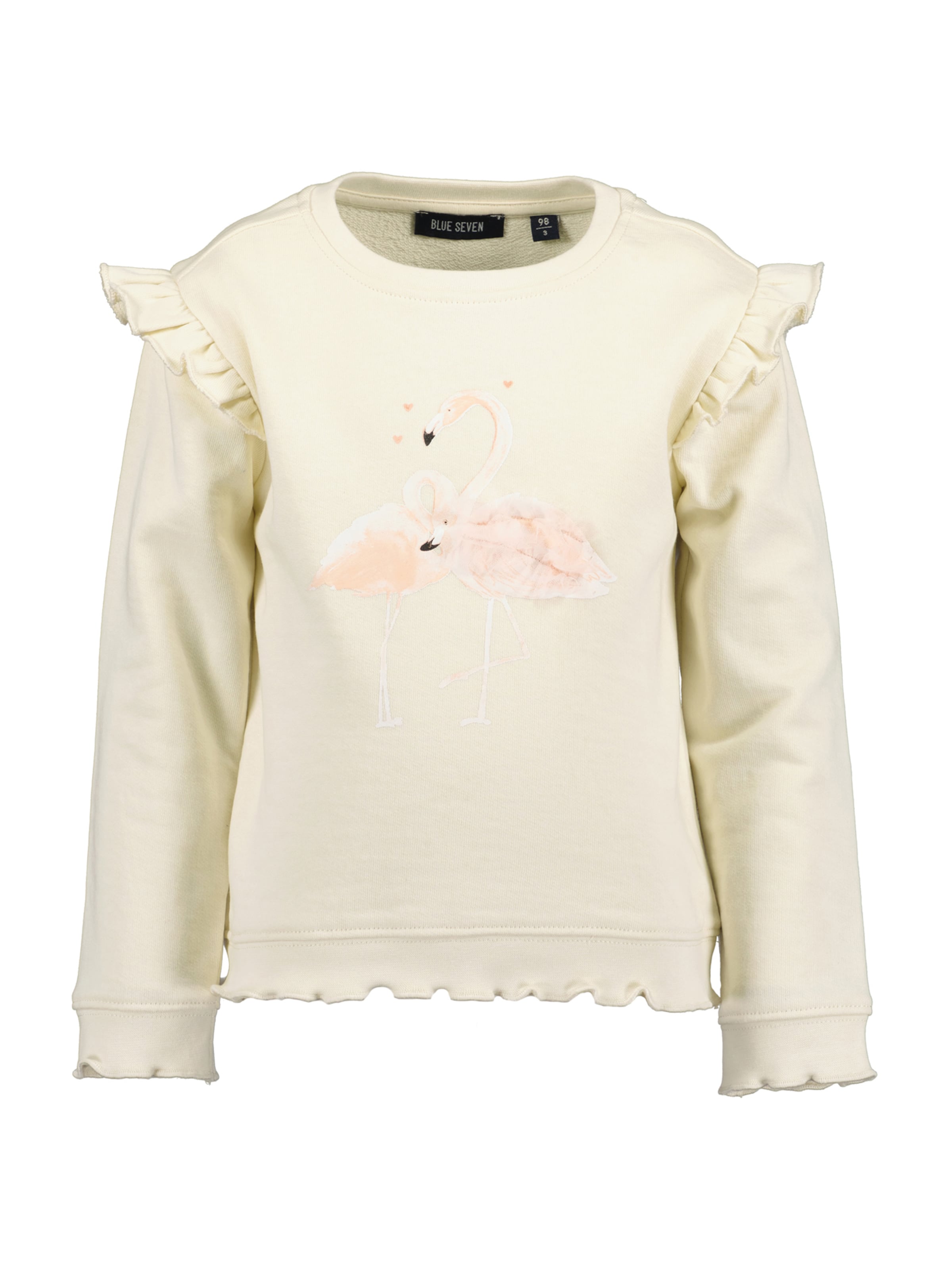 BLUE SEVEN Mikina - Béžová: predná strana