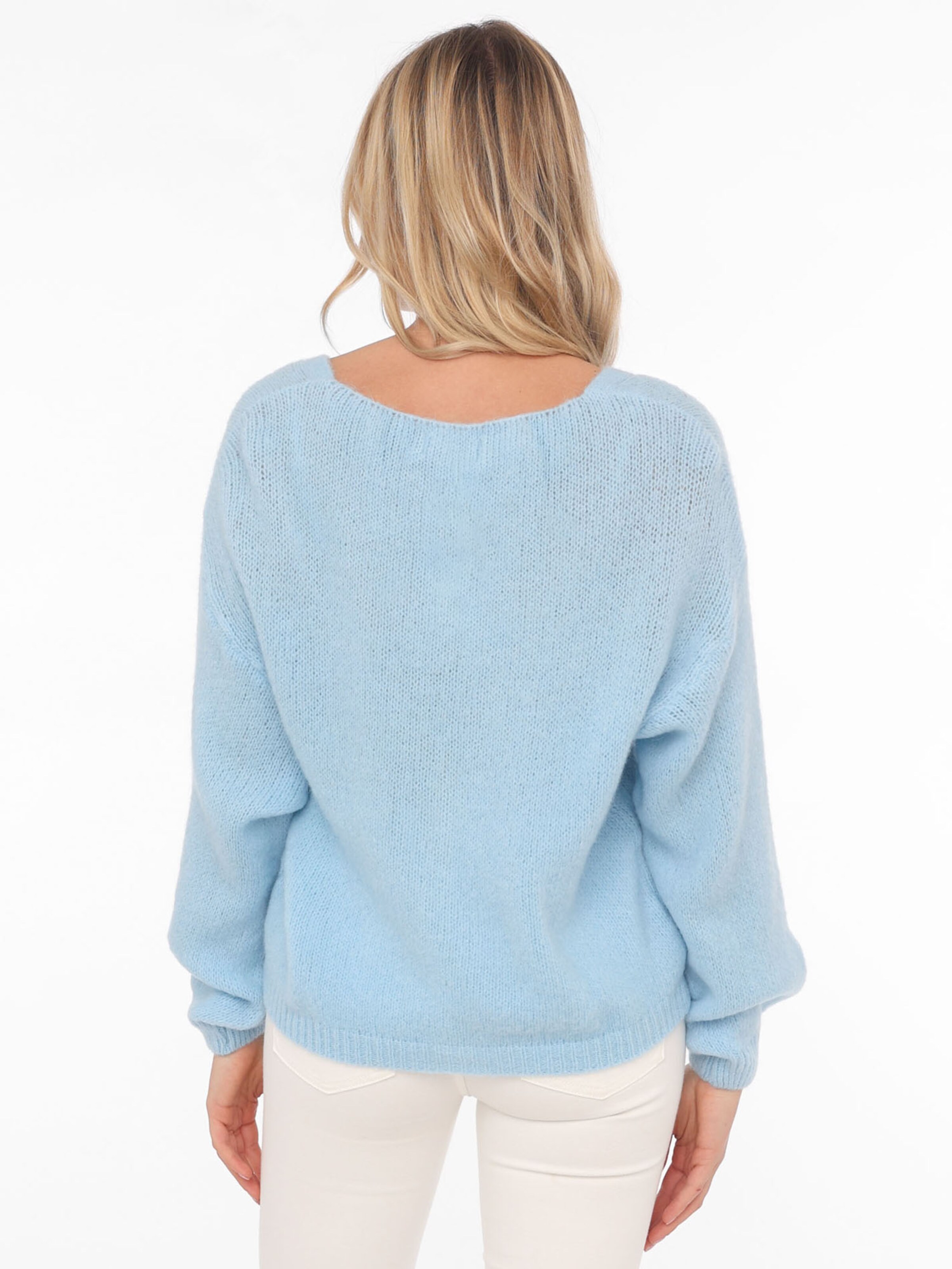 Zwillingsherz Cardigan i blå