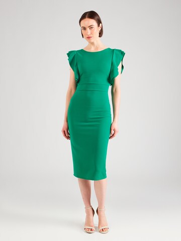 Rochie de la WAL G. pe verde: față