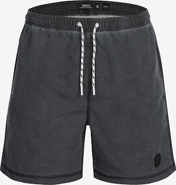 INDICODE JEANS Board Shorts 'Ace' in Grey: front