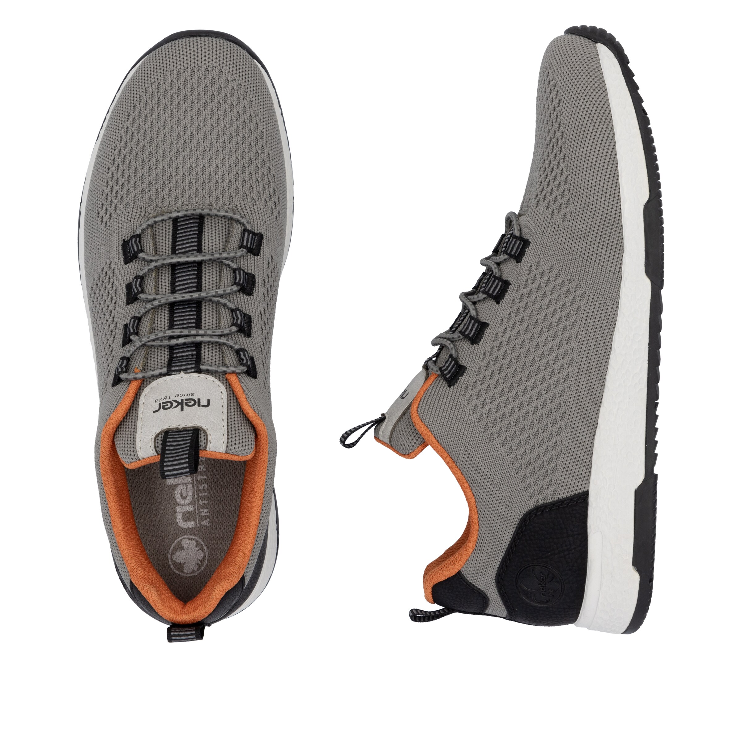 Rieker Slip-Ons in Grey