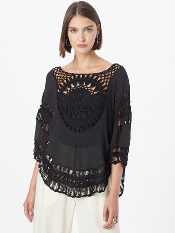 Hailys Blouse 'Anny' in Black: front