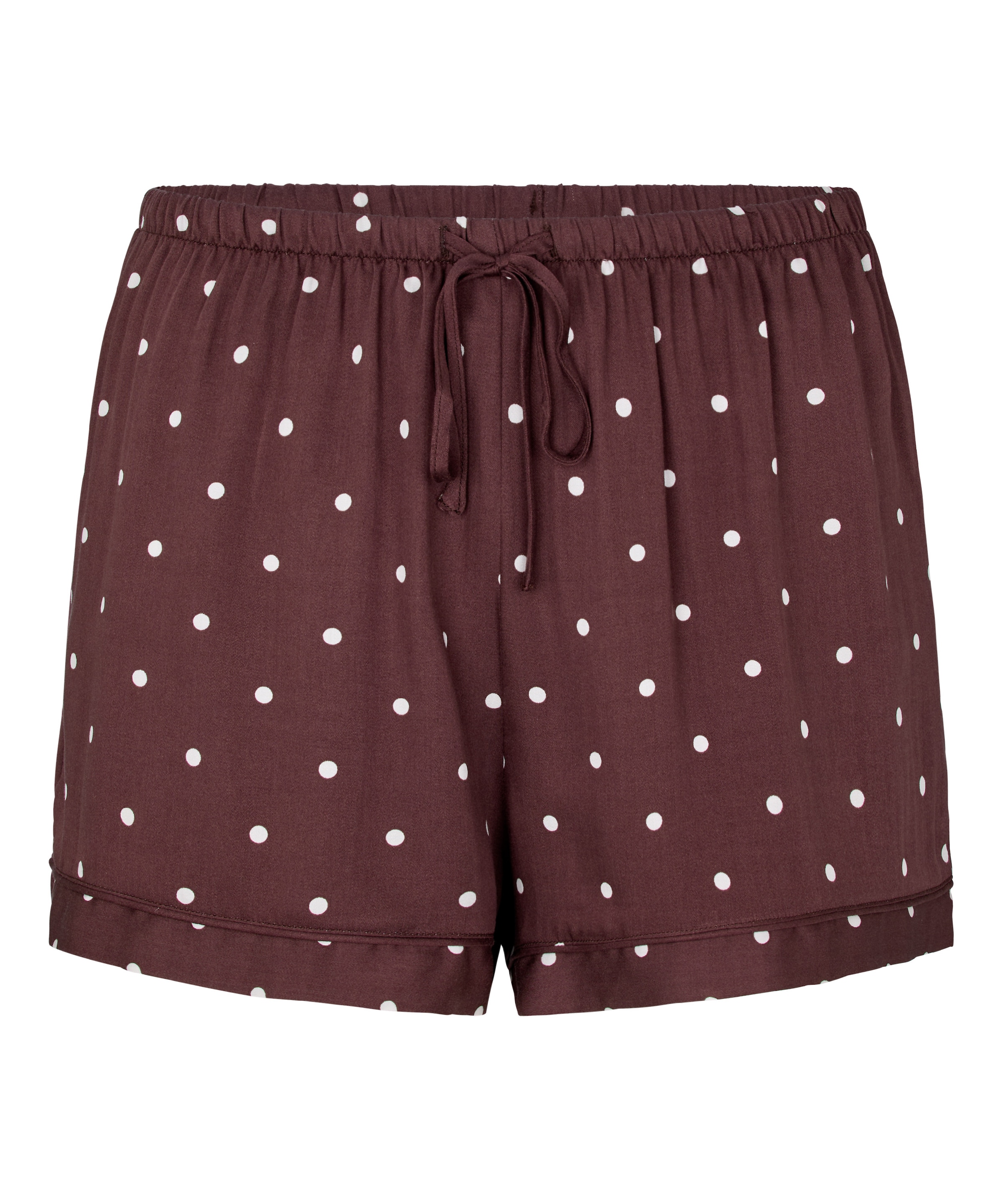 Pantalon de pyjama Hunkemöller en marron : devant