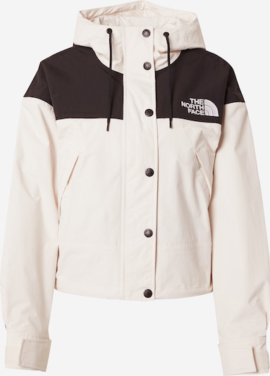 THE NORTH FACE Prijelazna jakna 'REIGN ON' u crna / vuneno bijela, Pregled proizvoda