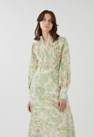 Dea Kudibal Blouse 'Alaima' in Groen: voorkant