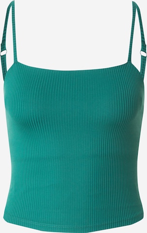 Girlfriend Collective Sports Top in Green: front