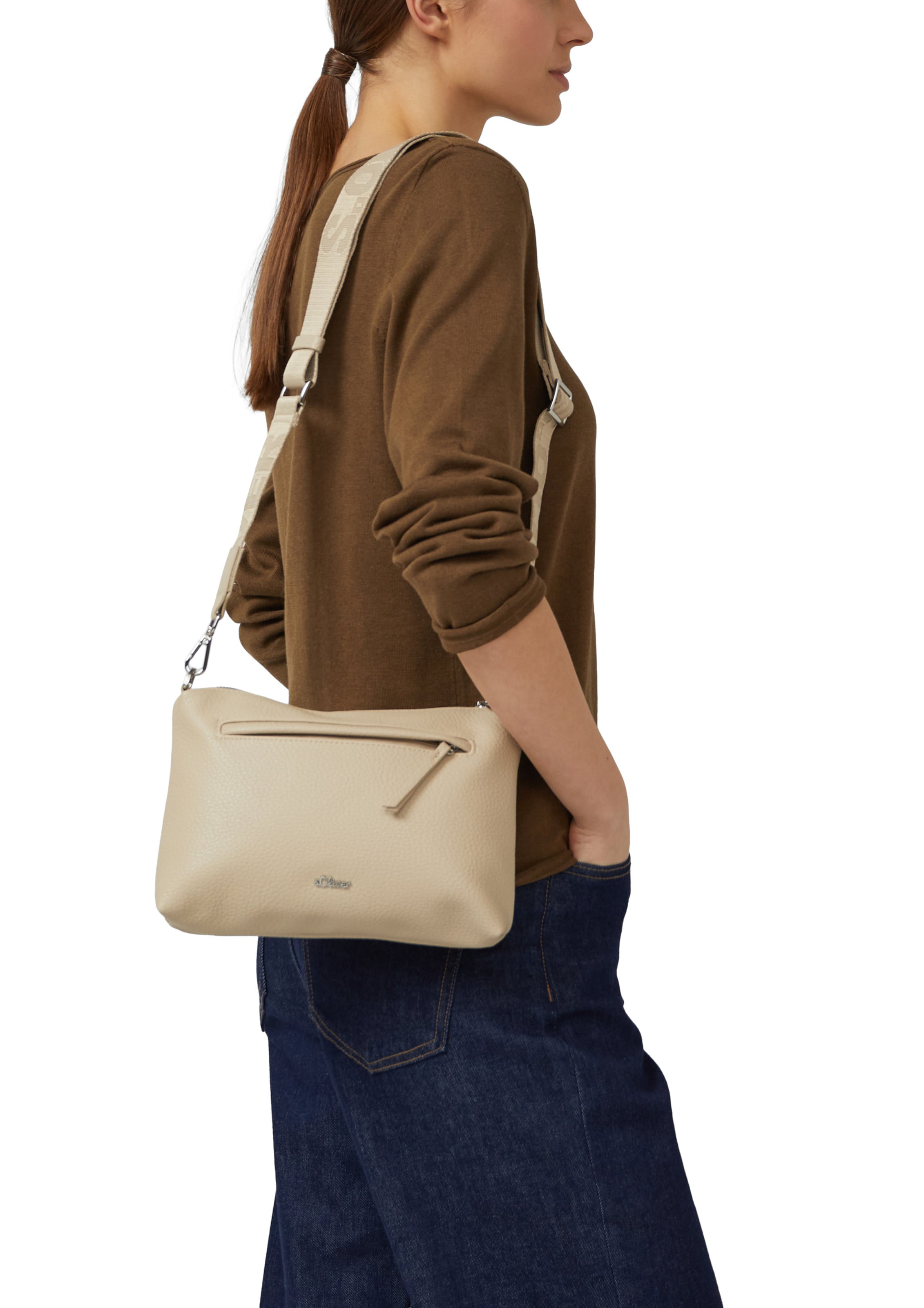 s.Oliver Tasche in Beige