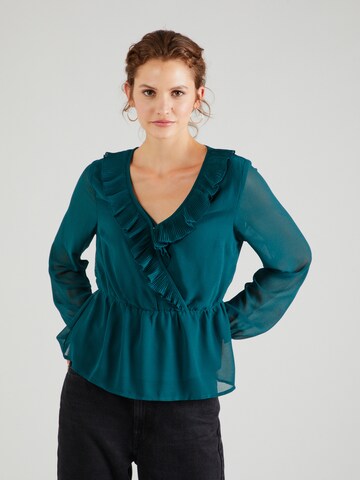 ABOUT YOU Bluse 'Cassia' i grøn: forside